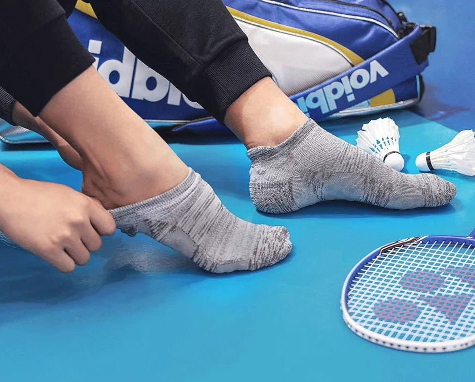 3 Pairs of Xiaomi Mijia 90 Points Massage Socks Comfortable Skin-friendly Non-slip Wear-resistant Men's Sports Massage Socks (11)