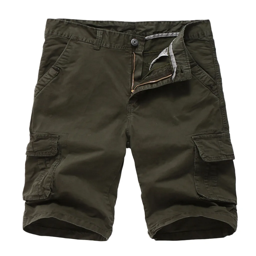 Мужские военные карго шорты брендовые новые армейские камуфляжные тактические шорты мужские свободные рабочие повседневные короткие штаны размера плюс Mar5