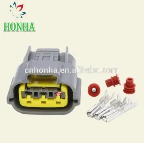 

Free shipping 4 sets 3 way TPS Connector sensor plugs Sumitomo Connectors 6098-0141 for Nissan Skyline Harness clips