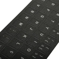 Черный португальский PO Язык буквы алфавита наклейки на клавиатуру макет для Mac ноутбук Тетрадь PC