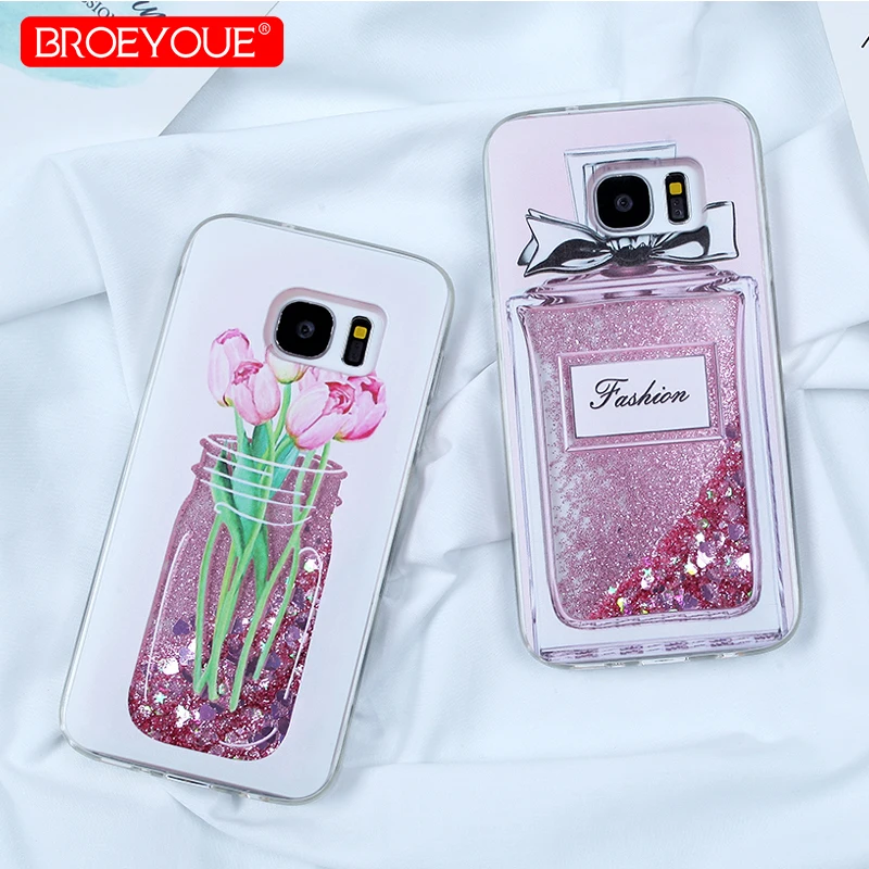 

Glitter Quicksand Case For Samsung Galaxy S7 Edge S9 S8 Plus TPU Coque Cover For Samsung Galaxy A3 A5 A7 2017 J3 J5 J7 2016 2017