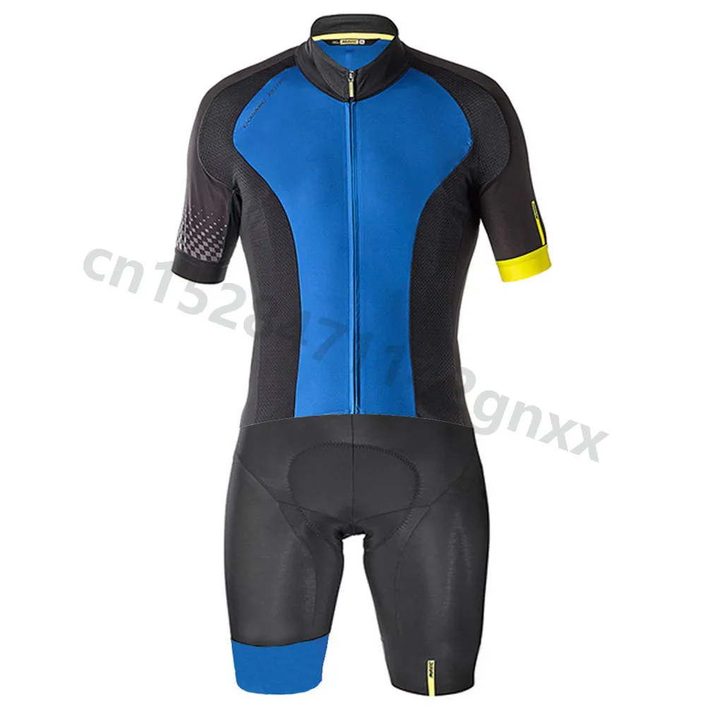 MAVIC Triathlon, велосипедная футболка, профессиональная команда, быстросохнущая, короткий рукав, облегающий костюм, набор, для улицы, велосипедный костюм, Ropa Ciclismo, bicicleta - Цвет: 1