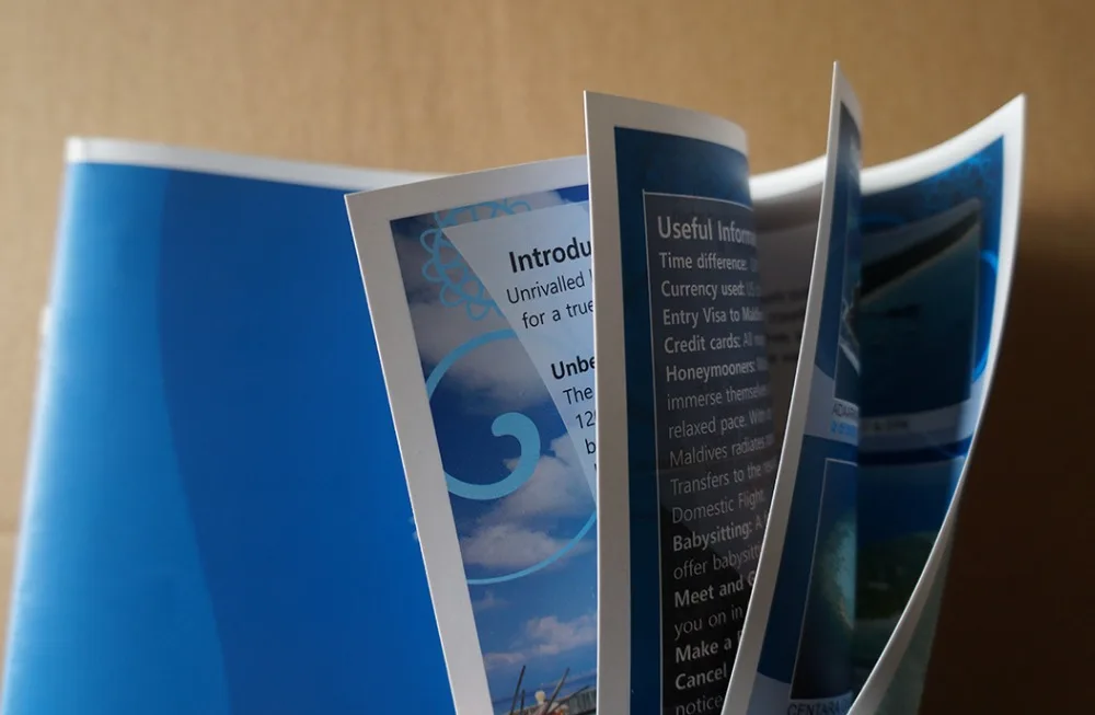 

Custom booklets printing, Brochures customzied, 16pages 200pcs with shipping to Mauritius