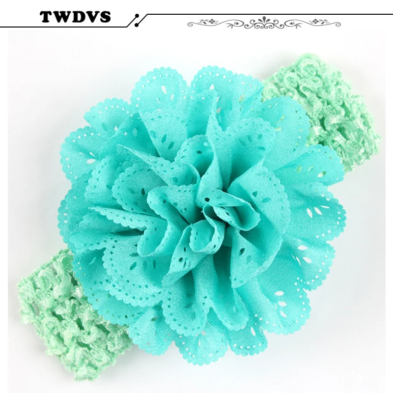 TWDVS Headwear Flower Headband Girls Flower Hair Bow Girl Headbands Headband Hair Accessories Hair Band W031
