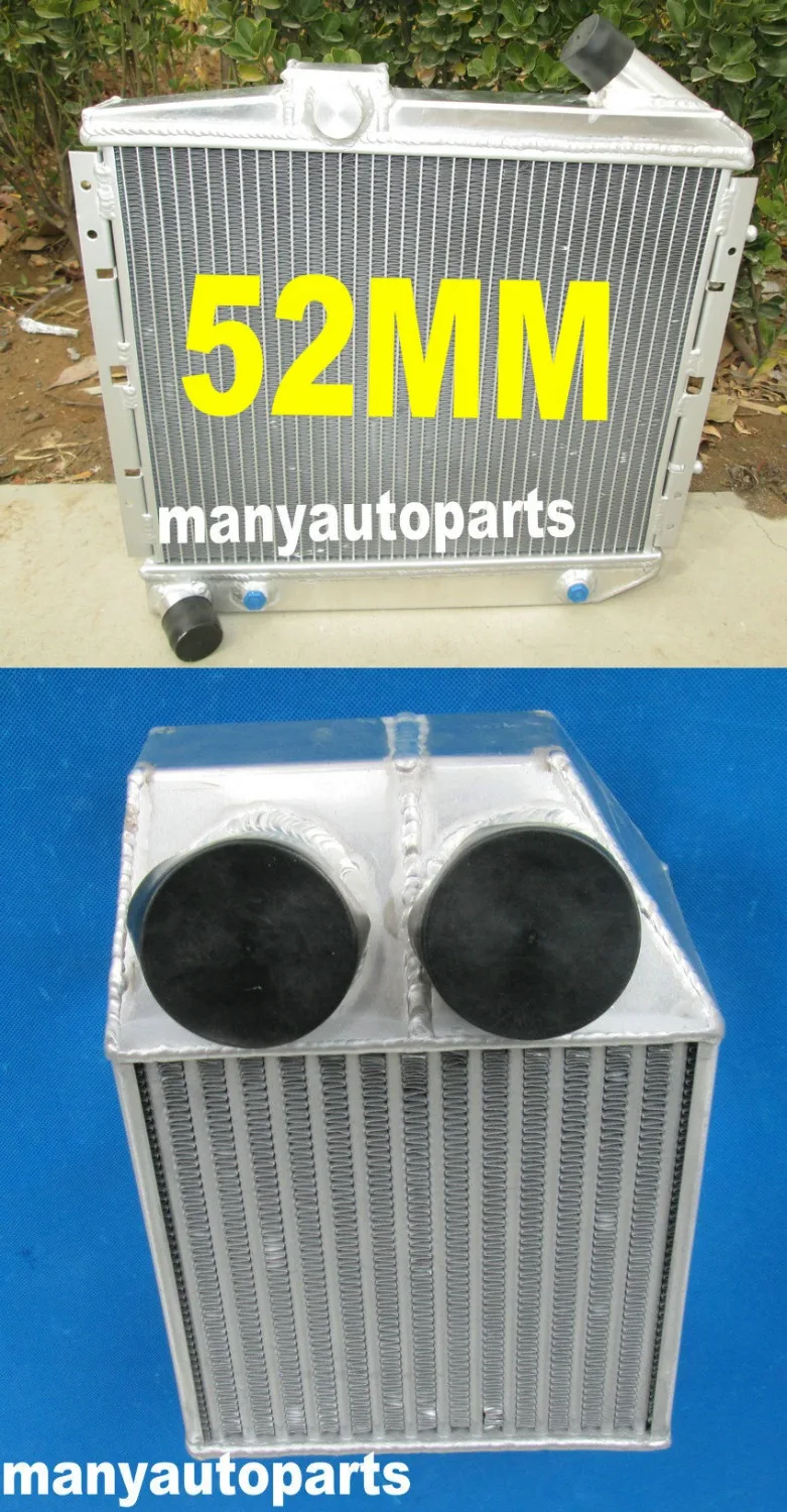 

FOR RENAULT SUPER 5/R5 9/11 1.4L GT TURBO AT 1985-1991 Aluminum Radiator &Intercooler