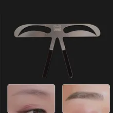 Новые микроблейдинг бровей принадлежности для ухода за бородой трафарет линейка определение Перманентный макияж