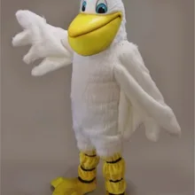 Костюм Птицы Пеликан талисман костюм для взрослых, Герой мультфильма наряд костюм кунг-фу панды для вечерние Карнавал Праздник SW823