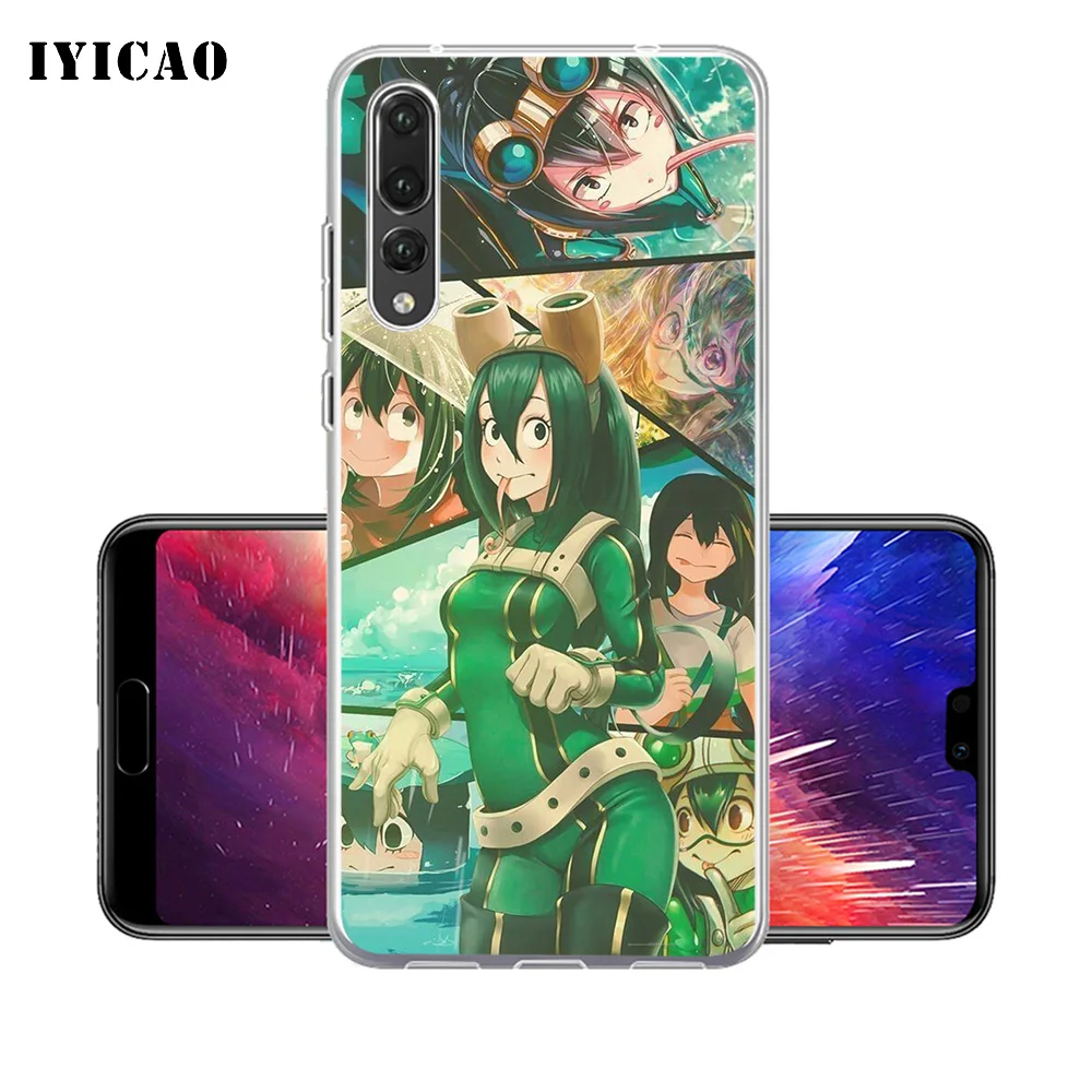 IYICAO аниме My Hero academic Мягкий силиконовый чехол для телефона Huawei P30 P20 Pro P10 P9 P8 Lite P Smart