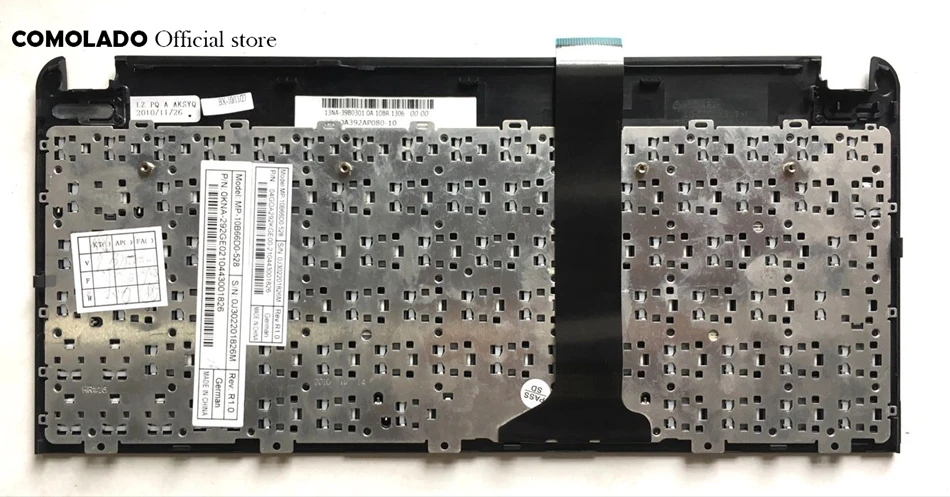 GR Germany Keyboard For Asus Eee PC 1015 series 1015B 1015PW 1015CX 1015PD 1011 1015PX With brown Frame Laptop Keyboard GR Layout (2)
