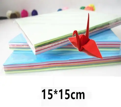 100 шт А4 крафт-бумага для детей DIY красочные поделки DIY прямоугольник ручной работы художественная бумага ручной работы двухсторонняя цветная