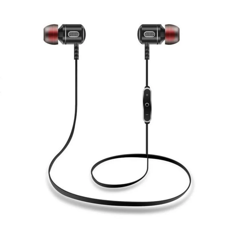 

Stylish Bluetooth Wireless In-Ear Stereo Music Waterproof Handfree Sports Earphones For Jogging Running Sports With Microphone