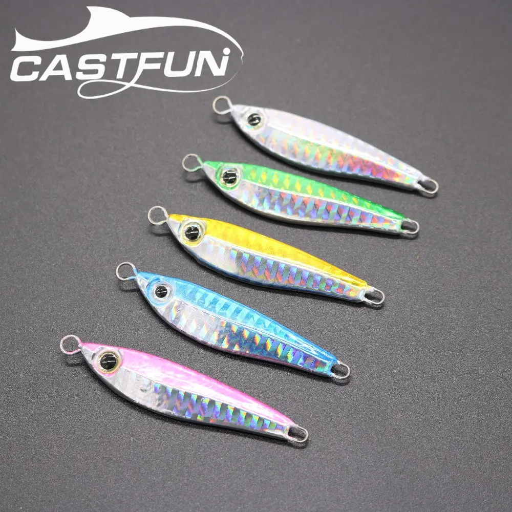 Buy Castfun Micro Jigs Metal Jig Spoon Lure Saltwater