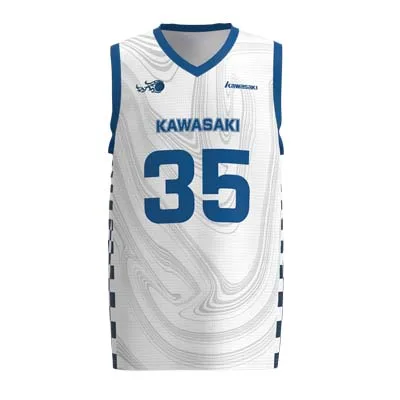Kawasaki бренд пользовательские мужской и женский баскетбол Трикотажный жилет рубашки Молодежные коллаж спортивный топ для практических занятий тренировочные футболки - Цвет: Черный