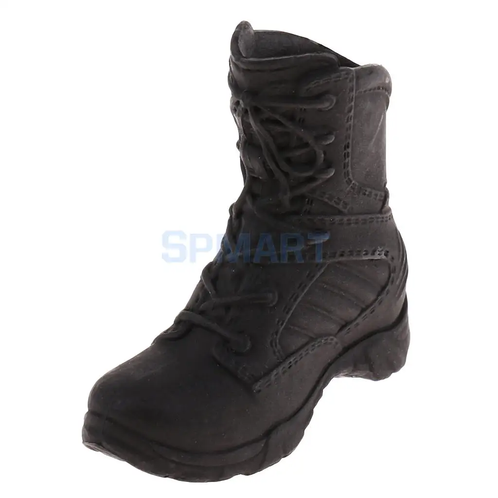 1/6 Scale Policewoman Military Shoes Model Combat Boots Tactical Boots for 12" Female Soldier Body Action Figure Accessories