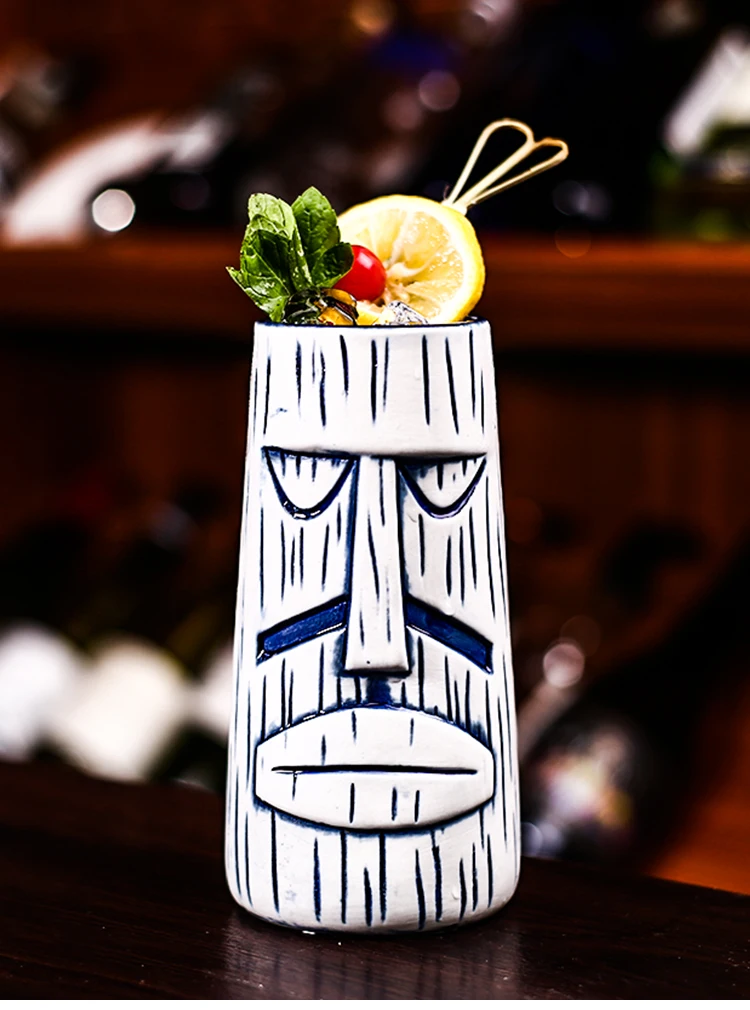 Позорная кружка Tiki, керамическая чашка, горячая Распродажа, пивная чашка, кофейная кружка Tiki, чашка, керамические изделия