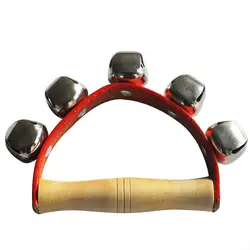 Музыкальные инструменты ручной колокольчиками погремушка детский музыкальный инструмент игрушка