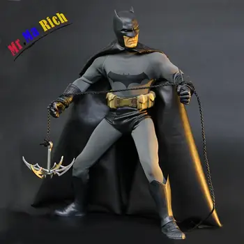 

30 Cm Pazzo Giocattoli Batman Figura 1/6th Scale Collectible Joint Spostare Action Figures Reale Copre Il Trasporto Libero