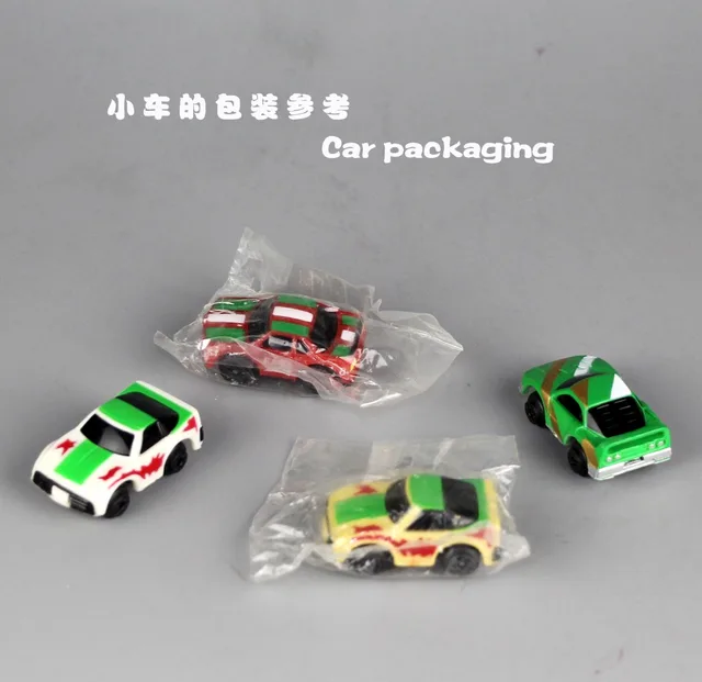 12PCs/Set Mini Car 1:120 Baby Toys Car Boys Gifts For Children's Toy Cake Decoration Style Random Hair 2