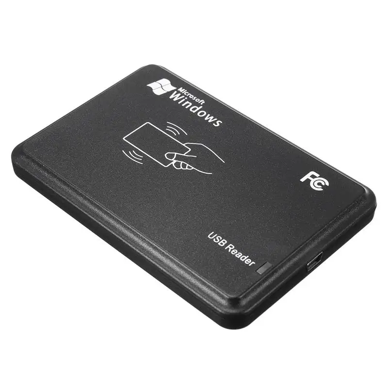 

USB RFID ID Contactless Proximity Smart Card Reader EM4001 EM4100 Windows 125khz