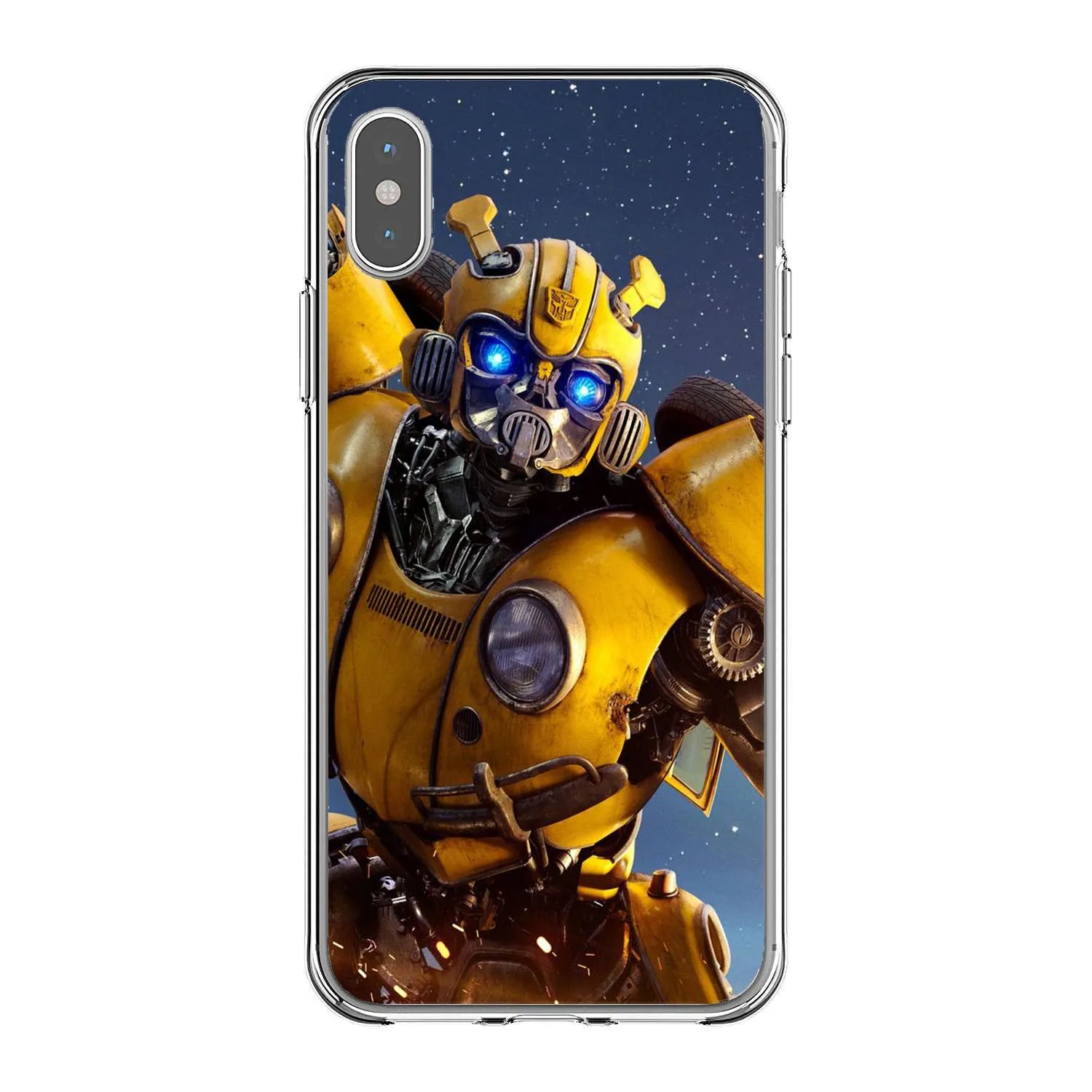 Чехол для телефона cudly Transformers Bumblebee чехол iPhone X10 MAX 6 SPlus 7 8Plus Мягкий Силиконовый ТПУ