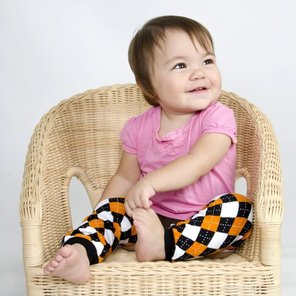 3style Halloween series leg warmers Striped Argyle Polka Dot Baby Leg