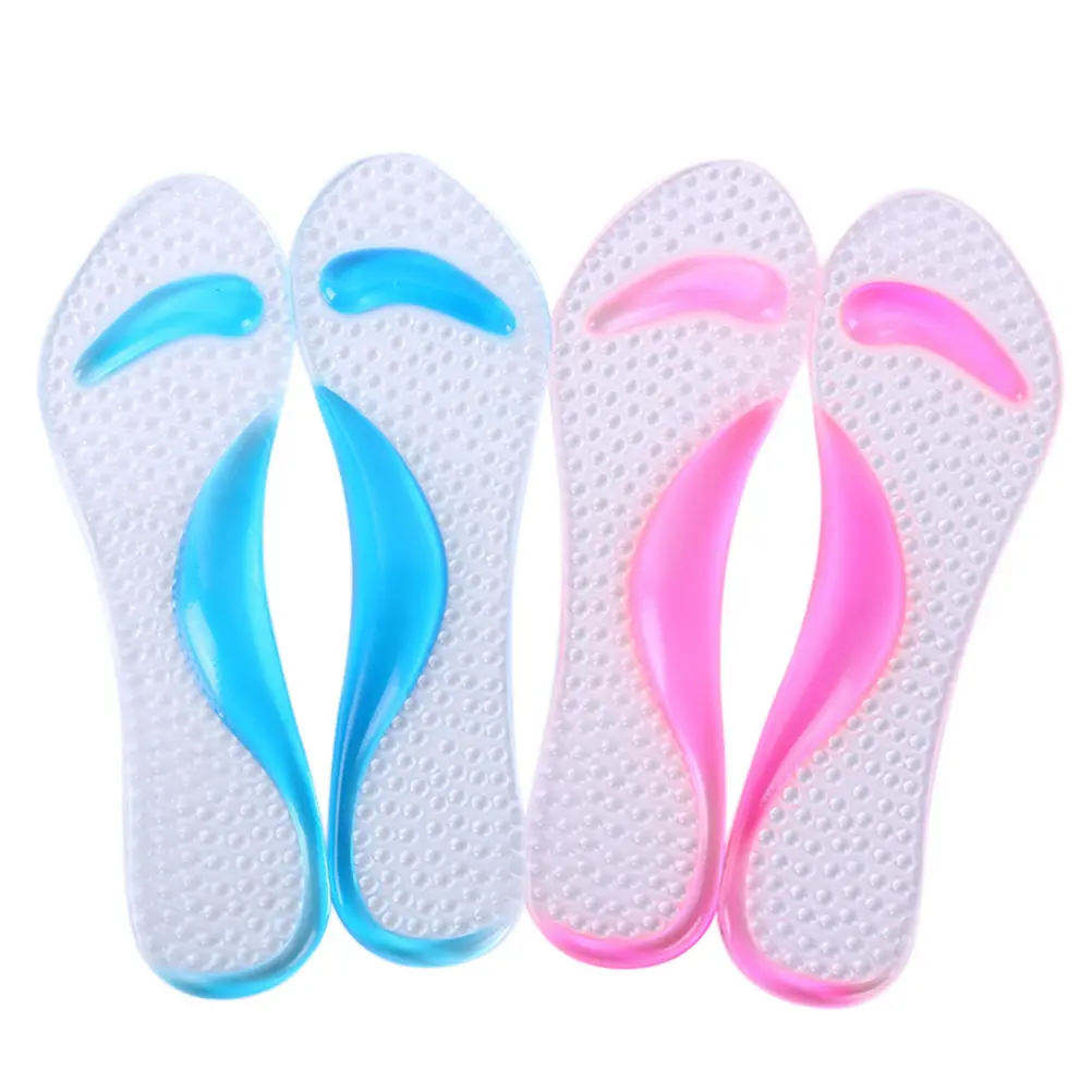 Cushion Orthopedic Insoles for High Heels Shoes Non-Slip Women Gel 3/4 length Arch Support Anti-slip Massaging Metatarsal