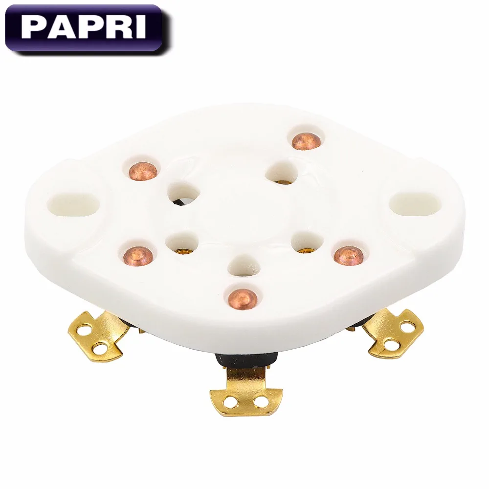 PAPRI 1 шт. 807 FU 7 24 27 FD422 WE272A WE311A вакуумная трубка керамическая U5A позолоченная 5Pin