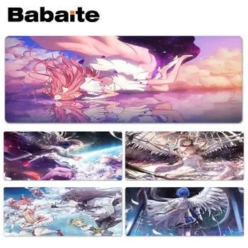 

Babaite Puella Magi Madoka Beautiful Anime Lockedge Mouse Mat Size for 40x90CM Speed Version Gaming Mousepads