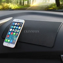 200 шт./лот 27x15 см Противоскользящий коврик для мобильного телефона mp4 Pad gps Противоскользящий автомобильный Липкий Противоскользящий Коврик отлично работает