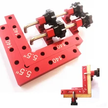 5," l-образные Угловые зажимы из дерева, металла, алюминиевого сплава под прямым углом, 90 градусов, зажим под прямым углом, быстро фиксируемый инструмент для работы по дереву