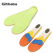 Comfortable Foot Care Unisex Orthotic Insoles Arch Support Shoe Pad Soft Gel Insole Non-slip Insert Shock-Absorbant Cushion 215