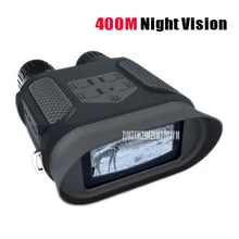 WG400B цифровой HD бинокль NV Корректировщик 31X ночного видения охотничий телескоп 1300ft/400M 2 дюйма TFT lcd инфракрасная камера видеокамера