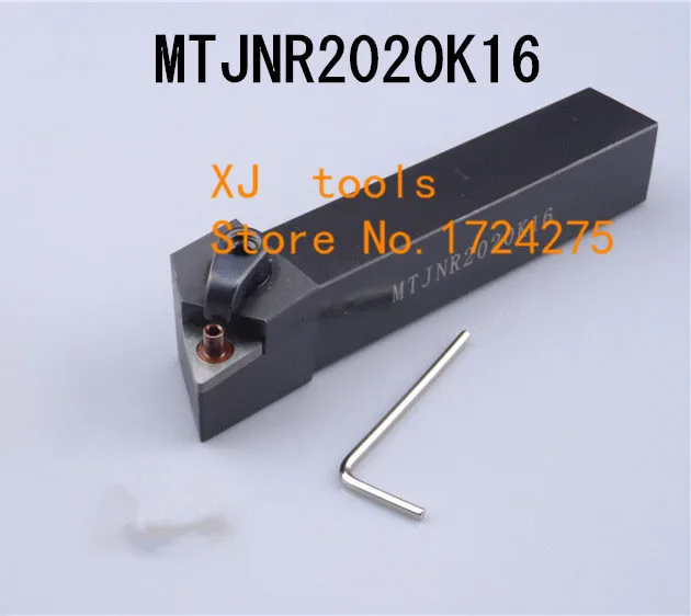 

MTJNR2020K16/ MTJNL2020K16 Indexable External turning tool holder,CNC Turning Tool Cutter,Lathe tool Holder For TNMG160404/08