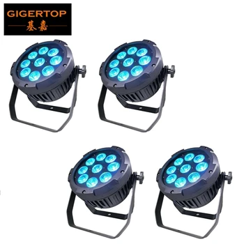 

Free Shipping Waterproof IP65 Projector 9X18W 6in1 Color DJ Battery Power Wireless DMX LED Par Projector Wash Uplight IP55