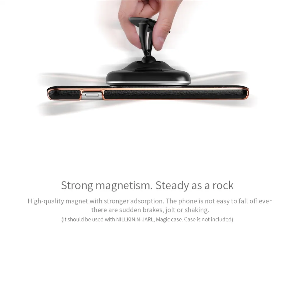 NILLKIN QI Беспроводное зарядное устройство Pad автомобильное зарядное устройство для samsung Galaxy Note 8 S8 S9+ беспроводной зарядный держатель телефона для iPhone X 8 Plus