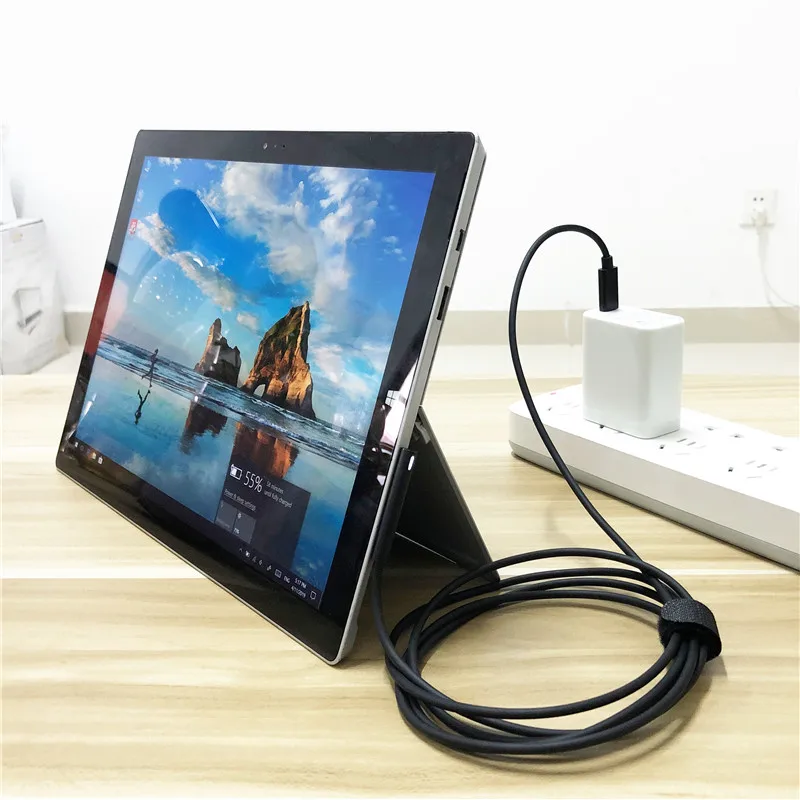 USB Type C к поверхностному подключению зарядный кабель для поверхностного Pro 3 4 5 6 Go