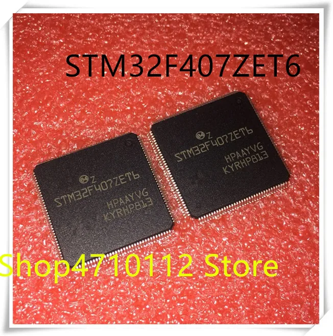 NEW 5PCS LOT STM32F407ZET6 STM32F407ZE STM32F407 LQFP 144 IC