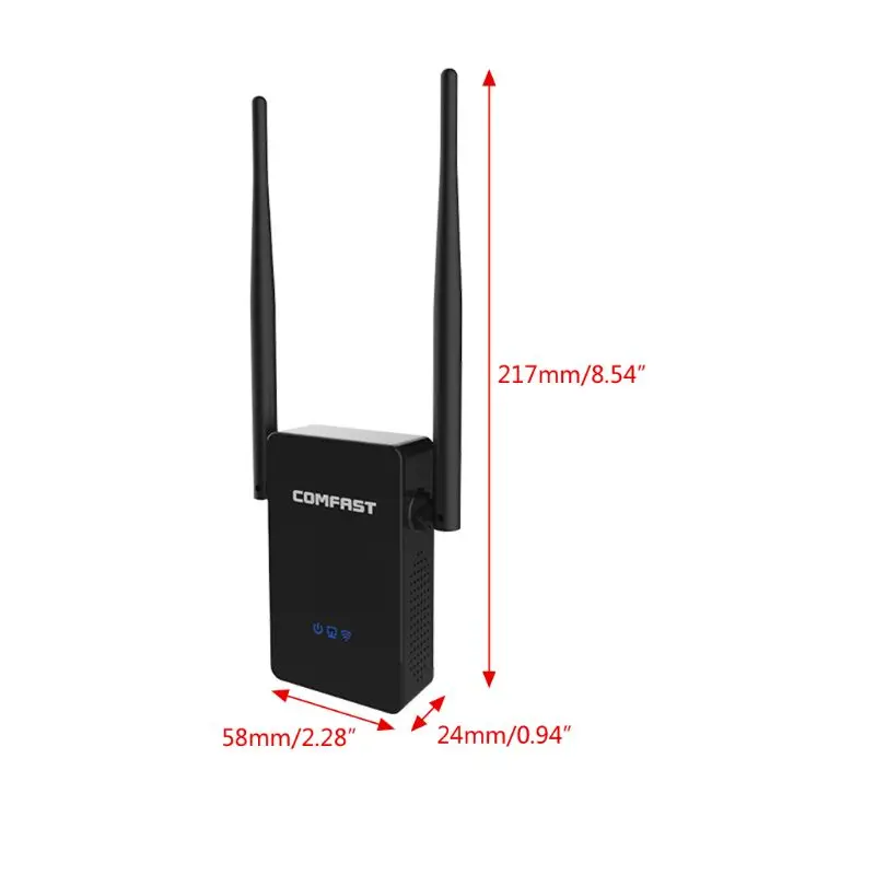 COMFAST CF-WR750ACV2 беспроводной Wi fi ретранслятор 750 Мбит/с маршрутизаторы Dual Band 5 ГГц 802.11AC Roteador Extender усилители домашние