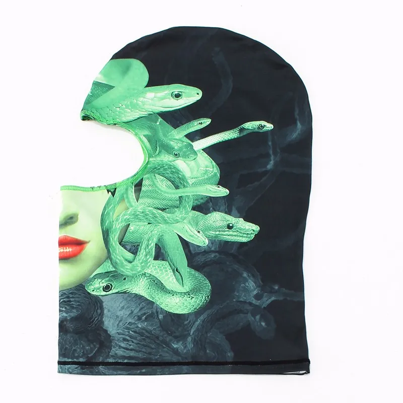 Lycra Biker Motorcycle Face Mask Headgear Headscarf  Skull Balaclava Foulard Hood  (14)