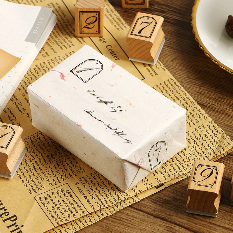 10 шт./компл. Deigital серия штамп diy деревянные резиновые штампы для Handmade ручной работы карточка самодельная печать фотоальбом ремесло подарок