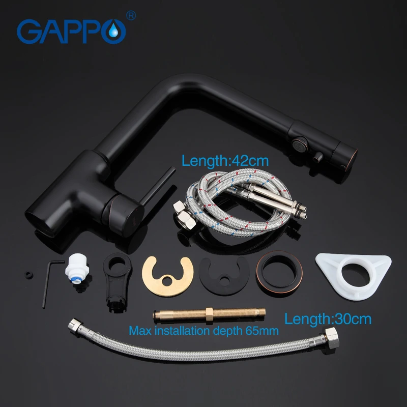  GAPPO kitchen faucet with filtered water faucet tap kitchen sink faucet filtered faucet kitchen bla - 32849373643