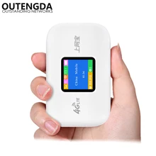 Unlocked 4G WIFI Router Mini Portable 3G 4G LTE Wireless Pocket Mobile WiFi Hotspot Car Wi-Fi Router with SIM Card Slot unlocked huawei e5573 e5573s 606 cat4 150m 4g wifi router wireless mobile wi fi hotspot 4g lte fdd 700 1800 2100 2600mhz