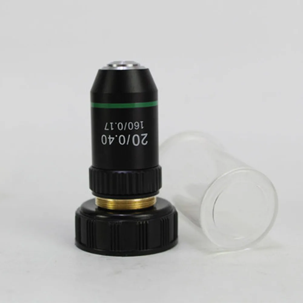 20x 195 Biomicroscope System Objective Lens 20X for School Lab