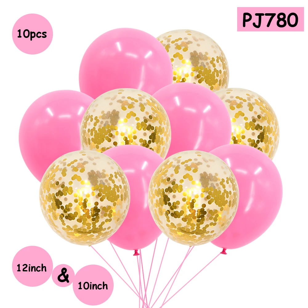 

Romantic Confetti Balloons Ball Helium Balloon For Valentine's Day Wedding Party Supplies Happy Birthday Party Helium Balloon