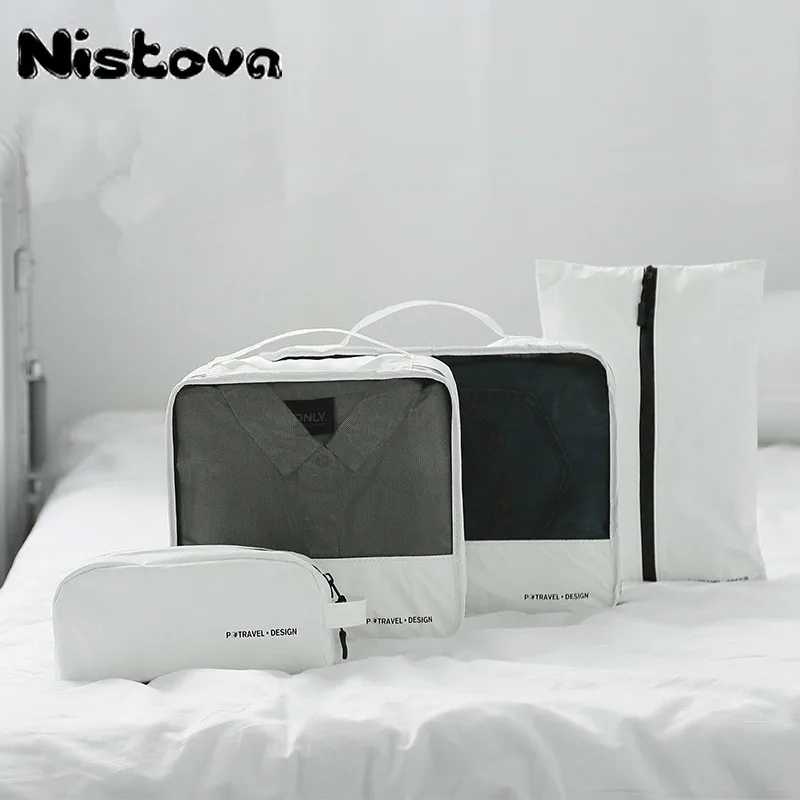 

15Pcs Tyvek Waterproof Multi-function Packing Cube Travel Bag System Durable Large Capacity Bag Unisex Clothing Sorting Organize