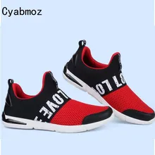 Cyabmoz/Лидер продаж; Высококачественная модная мужская повседневная обувь; коллекция года; сезон лето; дизайн; легкие кроссовки с дышащей сеткой; Мужская обувь; лоферы