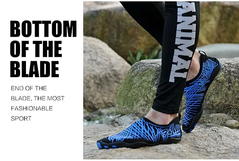 1 (8)Women Beach Wading Shoes Outdoor Swimming Water Shoes Adult Unisex Flat Soft Seaside Shoes Walking Lover Yoga Shoes