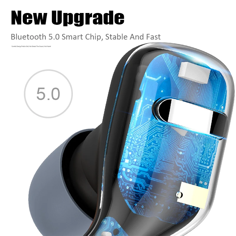 M & J Bluetooth 5 0 наушники вкладыши TWS с Беспроводной гарнитуры мини 3D стерео HiFi Звук