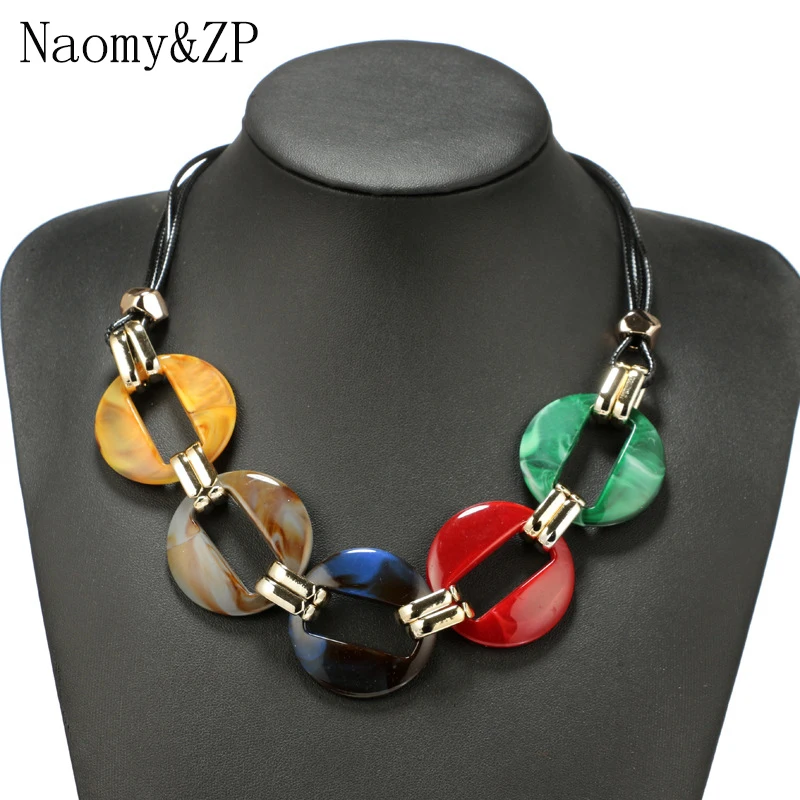 

Naomy&ZP Statement Necklace For Women Bohemia Boho Ethnic Vintage Necklace Big Large Necklace Wholesale Collar Fashion Jewelry