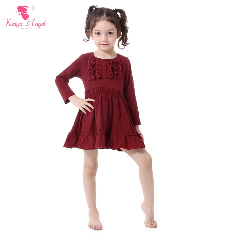 0 : Buy Cute Cirls Princess Dress Kids Clothes Girls Toddler Girl Dresses Burgundy ...